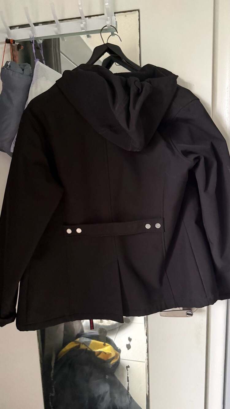Tommy Hilfiger Softshell Hooded Jacket Black Size L/G